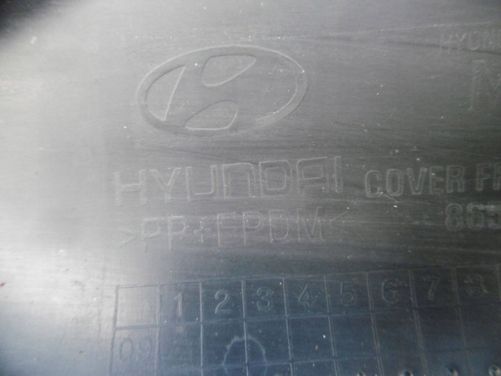 HYUNDAI IX35 09-15 DOUBLURE SPOILER PARE-CHOCS AVANT 86512-2Y000