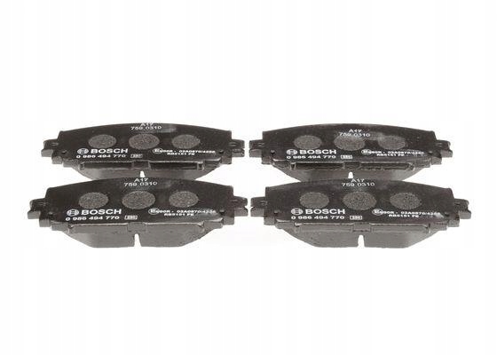 PLAQUETTES FREIN BOSCH 0986494770 0446552190 TOYOTA YARIS 06 ARRIÈRE
