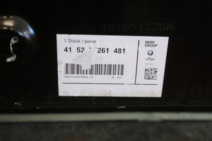 BMW X5 E70 PORTES ARRIÈRE ARRIÈRE GAUCHE NOUVEAU ORIGINE 41527261481