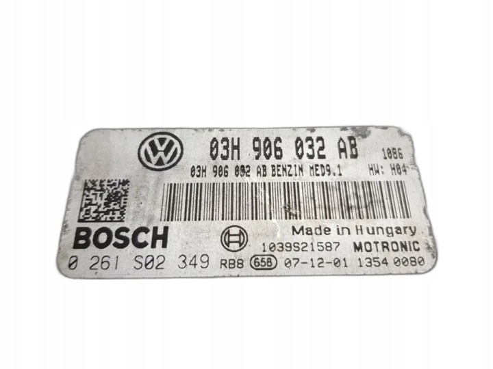 VW PASSAT CONTRÔLEUR MODULE ECU 3.2 FSI 4MOTION ESSENCE 184KW (250 HP) 2005