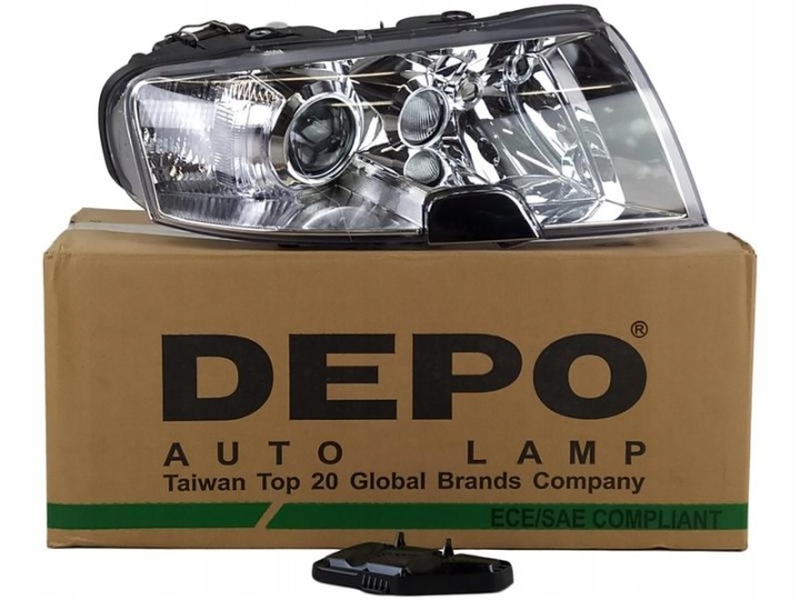 DEPO PHARES PHARES AVANT SKODA SUPERB 02- XÉNON