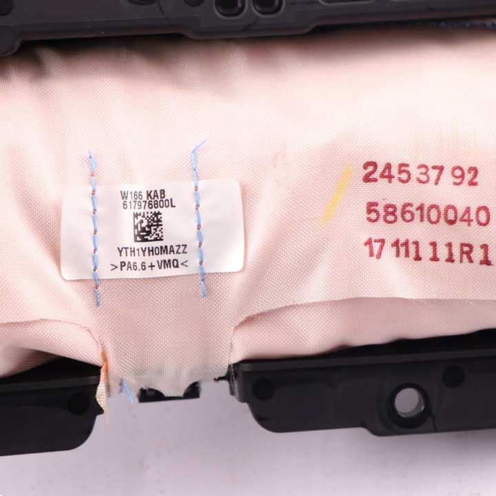 MERCEDES W166 COUSSIN SÉCURITÉ AIRBAG A1668600102