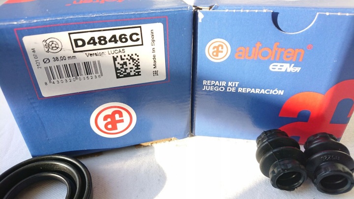 KIT RÉPARATION ÉTRIER FREIN AUDI T. A1- A2- A3- A4- A6- TT 96- AVEC TLOCZKIEM