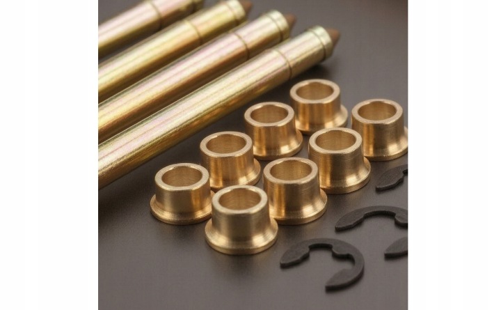 KIT TRZPIENI I DOUILLE CHARNIÈRES COULEUR DORÉE VERS WARSZTATOW, MECHANIKOW-HOBBYSTOW