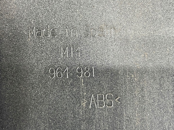 VOLKSWAGEN SHARAN 2004 MOULURE ÉCLAIRAGE NUMÉROS 964981