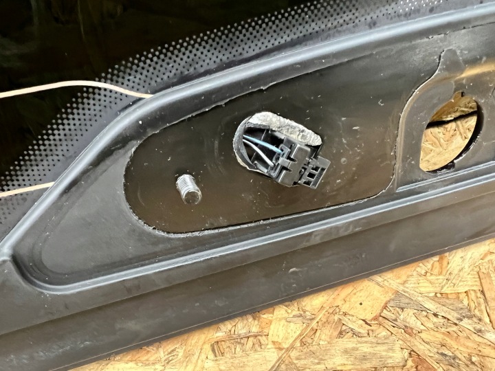 BMW 5 G31 VITRE DANS ARRIÈRE COUVERCLE DE COFFRE ORIGINAL DÉMONTAGE
