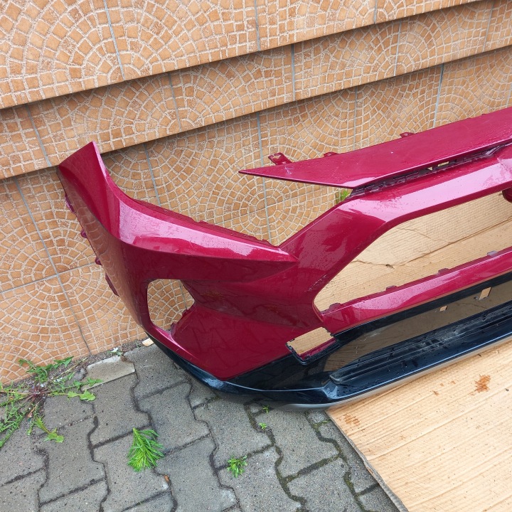 TOYOTA RAV4 5 V 18- PARE-CHOCS AVANT SPOILER DOUBLURE BAS BRILLANT BONNES CONDITIONS SANS PDC