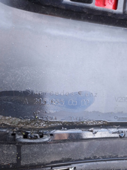PARE-CHOCS ARRIÈRE ARRIÈRE MERCEDES-BENZ EQE A295 A2958850500