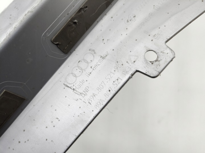 AUDI Q4 E-TRON SPOILER DIFFUSEUR DOUBLURE PARE-CHOCS ARRIÈRE ARRIÈRE 89A807521 PHOTO