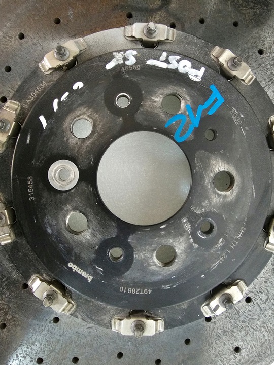 FERRARI F12 BERLINETTA CERAMIKA BRAKES DISCS 