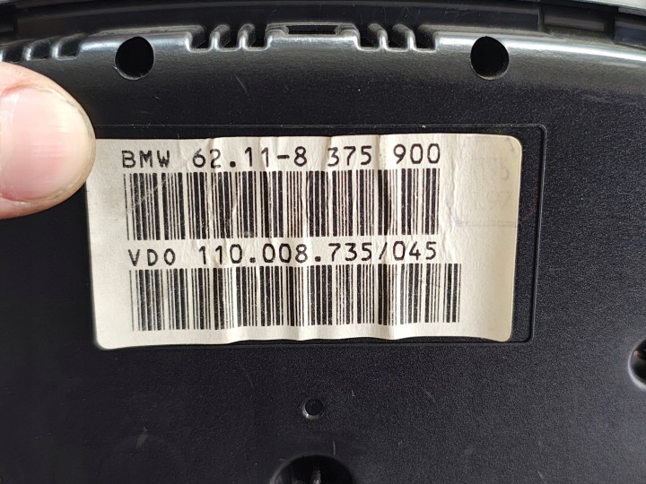 COMPTEUR TABLEAU DE BORD BMW E39 8375900 87001313