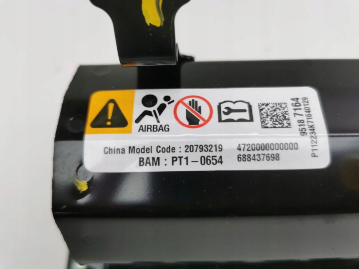 OPEL ANTARA 2012 DROITE CÔTÉ COUSSINS AÉRIEN