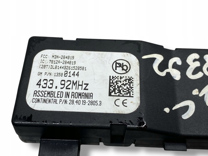 OPEL ZAFIRA C 2016 AUTRE KOMPUTERY MODULES CONTRÔLEURS 7812A284019