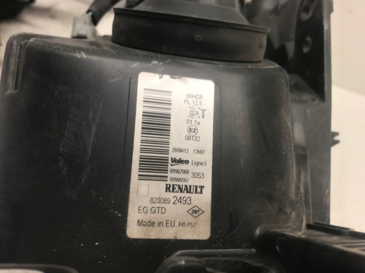 PHARE AVANT GAUCHE AVANT GAUCHE RENAULT CLIO III LIFT 09-12 EURO 8200892493