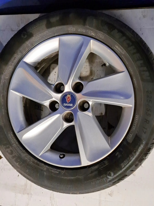 ENSEMBLE JANTES SAAB 9-5 (YS3G) 13241704 25291929 2.0L 118KW 2011