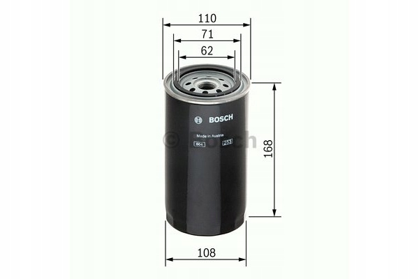 FILTRE CARBURANTS BOSCH F026402034 WK1149