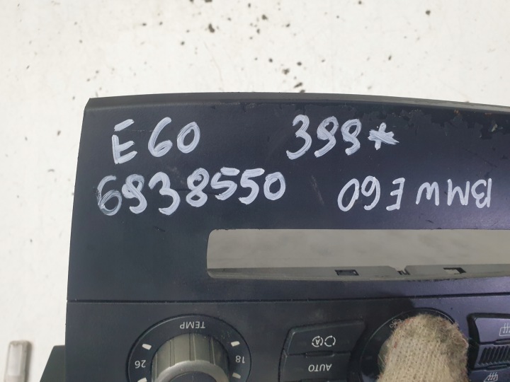 BMW 5 E60 E61 PANNEAU CLIMATISATION 6938550