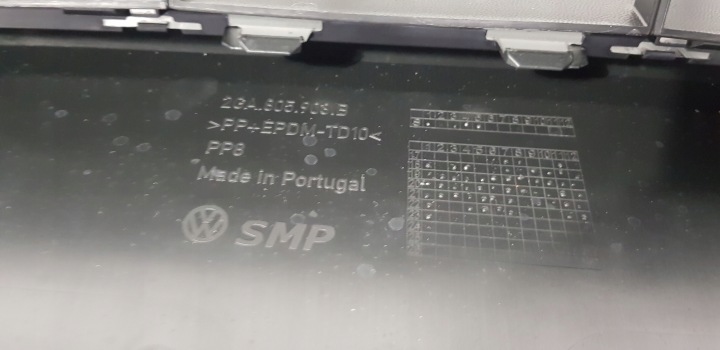 VW T-ROC 17- DOUBLURE PARE-CHOCS AVANT 2GA805903B