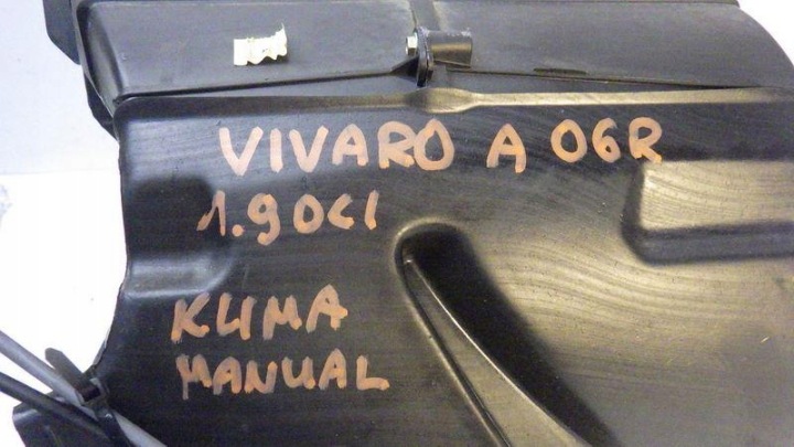 CHAUFFAGE CLIMATISATION TRAFIC II VIVARO A PRIMASTAR 1.9 DCI 8200550581 93858032