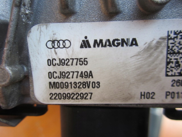 VW AUDI A4 A5 A6 Q5 RÉDUCTEUR DE VITESSE BOÎTES 0CJ409431E STEROW 0CJ927755 0CJ927749A