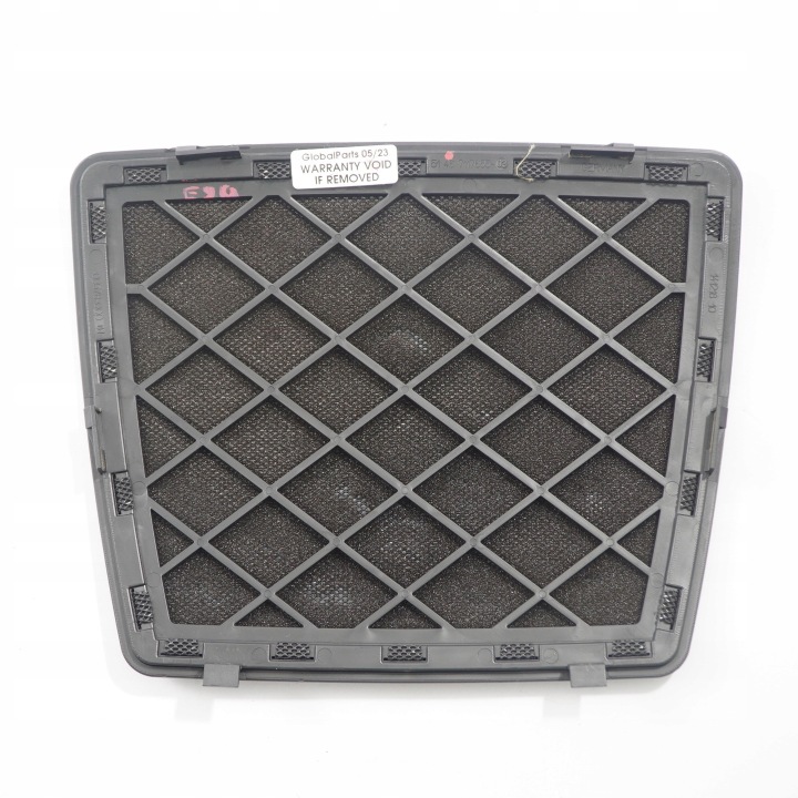 BMW E82 E90 PROTECTION CLAPET HAUT-PARLEURS ARRIÈRE 6950526