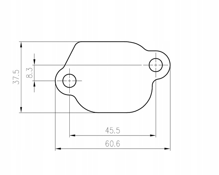 ZU_EGR_45B BRIDA CIEGA EGR FIAT ALFA SAAB 1.6 1.9 2.0 JTD TTID 