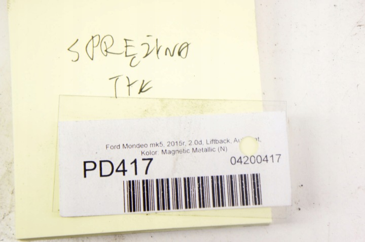 PD416+ FORD MONDEO MK5 2.0D RESSORTS ARRIÈRE ARRIÈRE ENSEMBLE