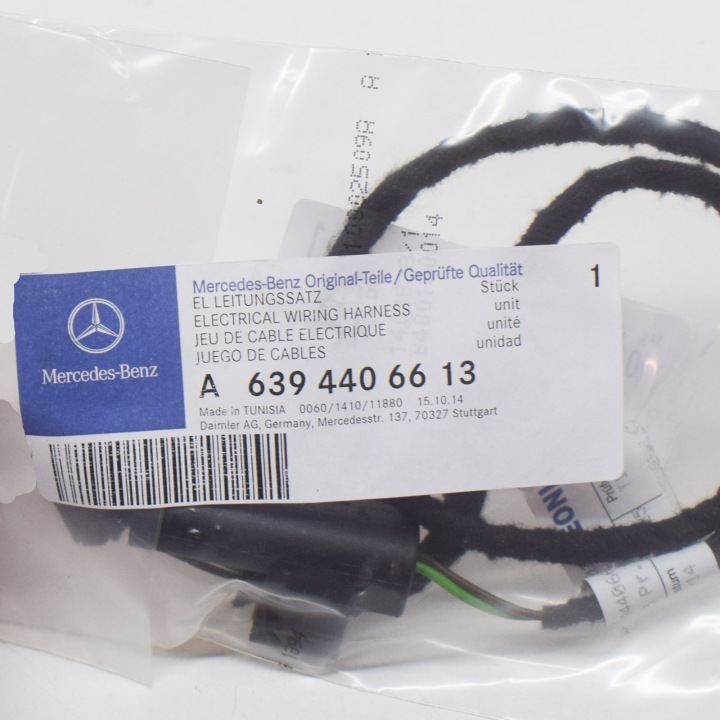 MERCEDES-BENZ VITO W639 FAISCEAU DE CÂBLES FILS ADAPTATEUR KLAXON A6394406613