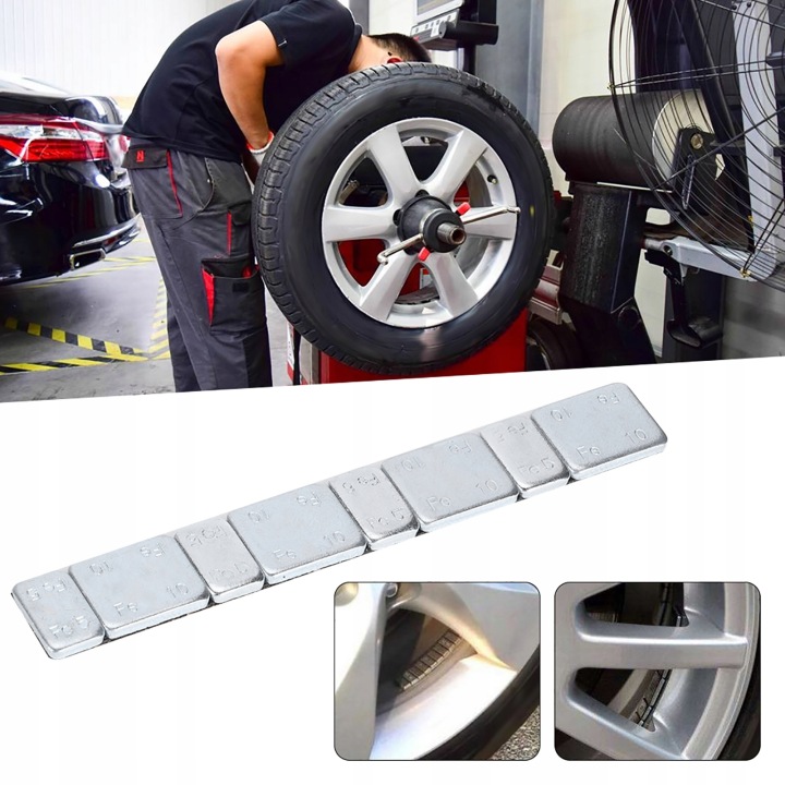 25PCS ADHESIVE WHEEL HUB BALANCING BLOCKS