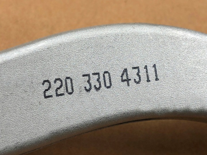 BRAS DE SUSPENSION A2203304311 AXE AVANT GAUCHE VERS MERCEDES AVEC COUPÉ W215 1999-2006