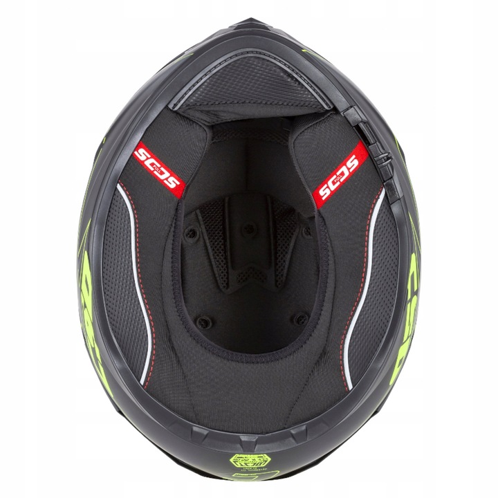 CASSIDA CASCO PARA MOTOCICLETA WLOKNO GT+CZARNA VENTANAS XS 