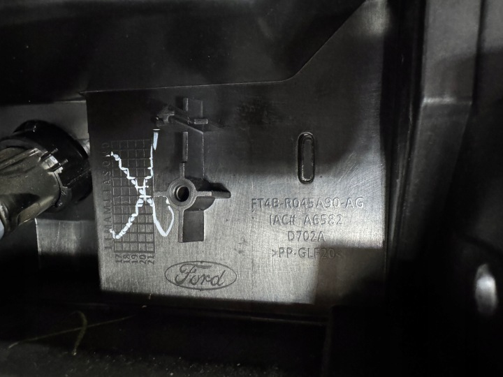 FORD EDGE 15- CHÂSSIS TUNNELS CENTRAL FT4B R045A90 USA