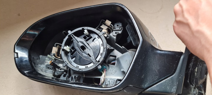 A6 C7 4G RÉTROVISEUR GAUCHE AVANT PLIANT 4G1857409AE