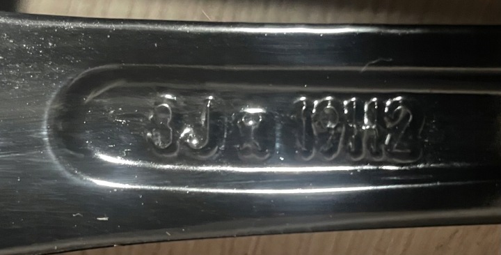 JANTE ALUMINIUM JANTE EN ALLIAGE MERCEDES V CLASSE W447 A4484018000 19” X 8”