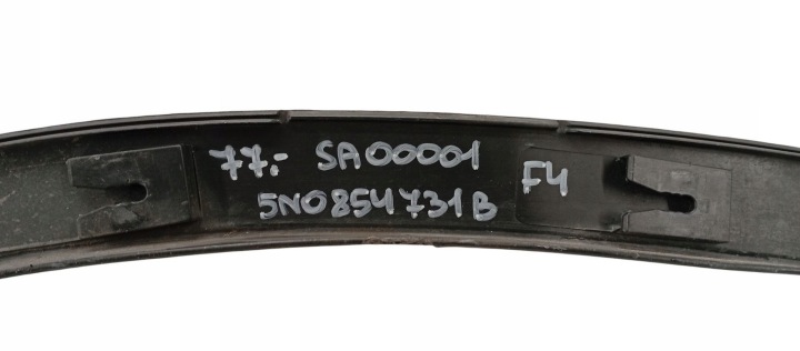 5N0854731B VW TIGUAN 07-15 MOULURE GARDE-BOUE GAUCHE AVANT GAUCHE AVANT