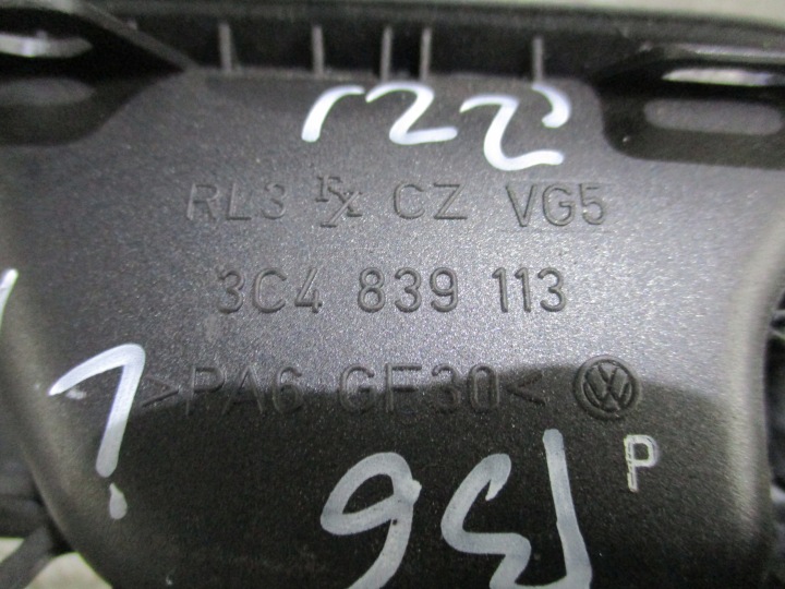 POIGNÉE GAUCHE ARRIÈRE 3C4839113 VW PASSAT B6 05-10