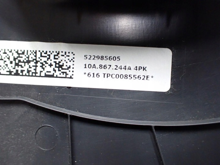 PLASTIQUE PROTECTION MONTANTS DROITE 10A867244A VW ID3 ID.3 21R