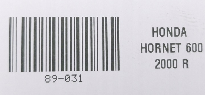 HONDA RADIO 600F HORNET 89-03R KROCCE