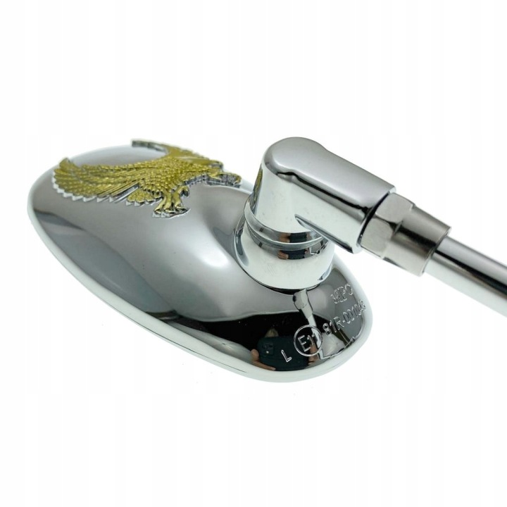 RÉTROVISEURS CHROMÉ YAMAHA XVS 1600 1700 WARRIOR SILVERADO (24456)