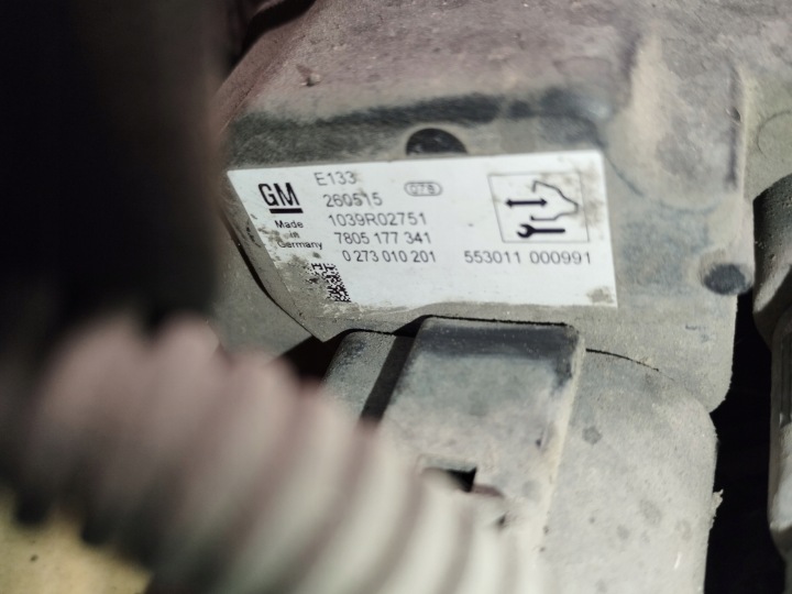 OPEL ZAFIRA C CRÉMAILLÈRE DE DIRECTION DIRECTION 7805501692