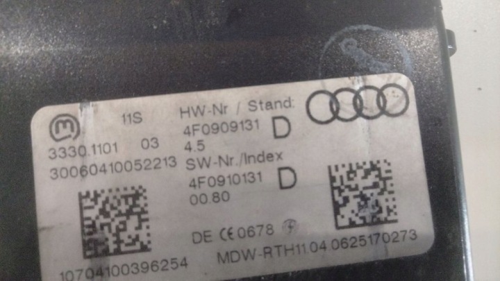 CONTACTEUR D'ALLUMAGE AVANT AUDI A6 S6 C6 4F 4F0909131