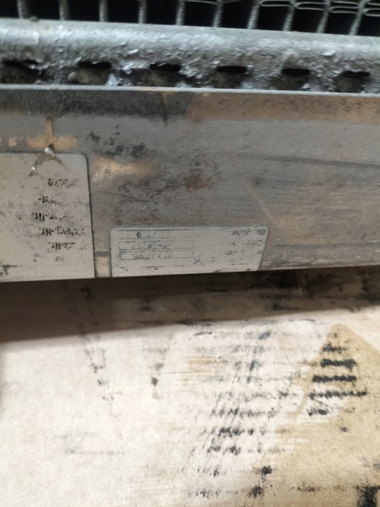 RADIATEUR EAU ÉCHANGEUR AIR-AIR IRISBUS 5010619482 5010315844