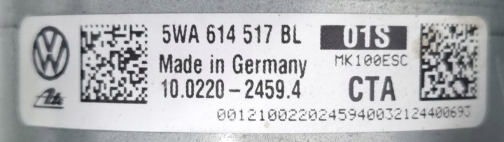 POMPE ABS AUDI A3 8Y VW GOLF VIII 8 5WA614517BL