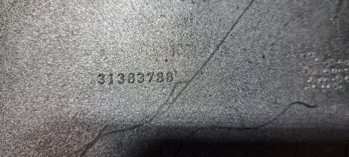 VOLVO V40 CROSS COUNTRY DIFFUSEUR PARE-CHOCS ARRIÈRE 31383788