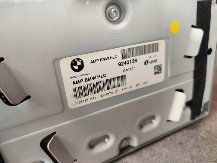 SONORISATION HAUT-PARLEURS HIFI FAISCEAU DE CÂBLES AMPLIFICATEUR BMW X5 E70 9240136 ENSEMBLE
