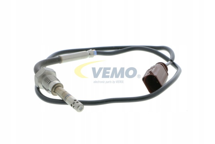 VEMO V10-72-0008 CAPTEUR TEMPÉRATURE GAZ D'ÉCHAPPEMENT PAQUET AWARYJNY V17 PODCZAS KOLIZJI VERS BOÎTE À GANTS OSWIADCZENIE, PORADNIK