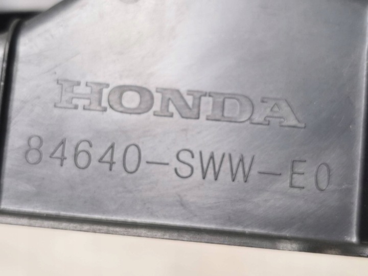 2011 HONDA CR-V REVÊTEMENT SEUIL COUVERCLES DE COFFRE 84640SWWE0