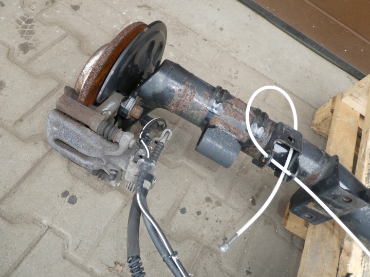 SUSPENSION POUTRE AXE ARRIÈRE VW CADDY IV 2K5500051BS