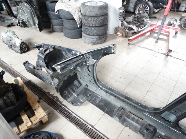 BMW E90 E91 QUART DROIT AVANT SEUIL POTEAU LONGERON 475 NOIR SAPPHIRE
