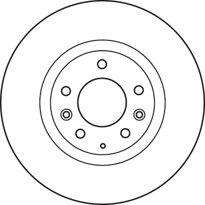 DISCO DE FRENADO TRW DF4968S 